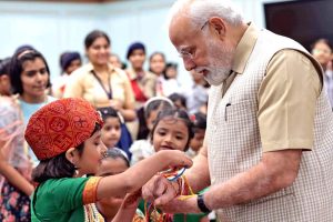 রাখি বন্ধন উপলক্ষে দেশবাসীকে শুভেচ্ছা প্রধানমন্ত্রী নরেন্দ্র মোদির