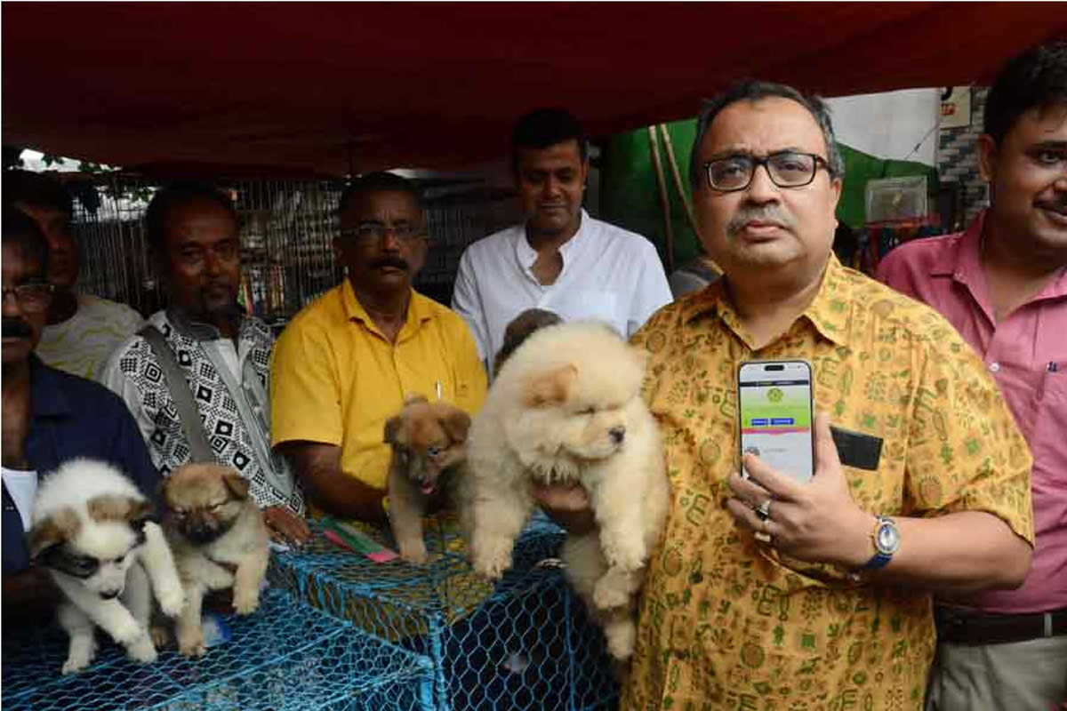 গ্যালিফ স্ট্রিটের পোষ্য ও গাছ হাট নিয়ে ওয়েবসাইটের উদ্বোধনে কুণাল ঘোষ