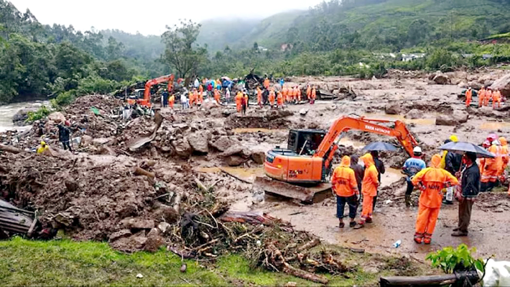 ওয়েনাড়ের ভূমিধসের ঘটনায় মৃতের সংখ্যা চারশো ছাড়াল