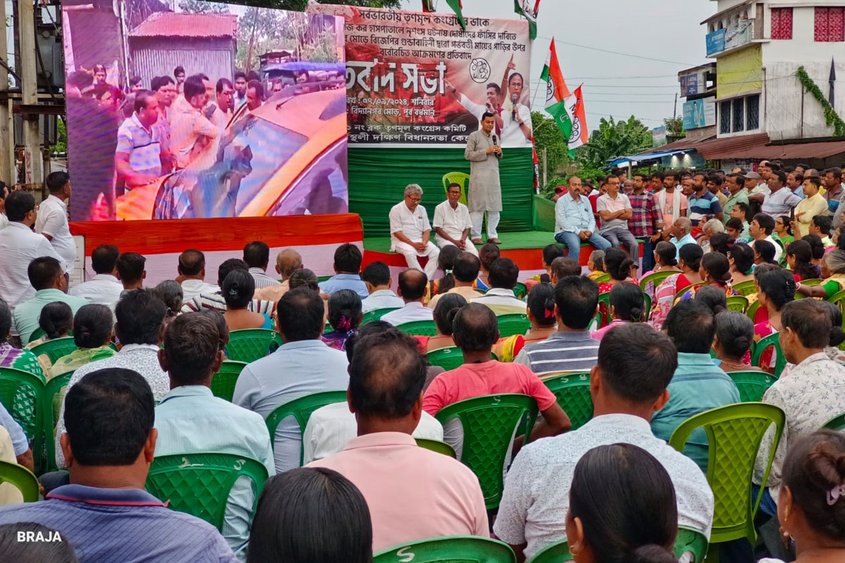 অন্তঃসত্ত্বা মহিলাকে হেনস্থা বিজেপির, প্রতিবাদে মন্ত্রী