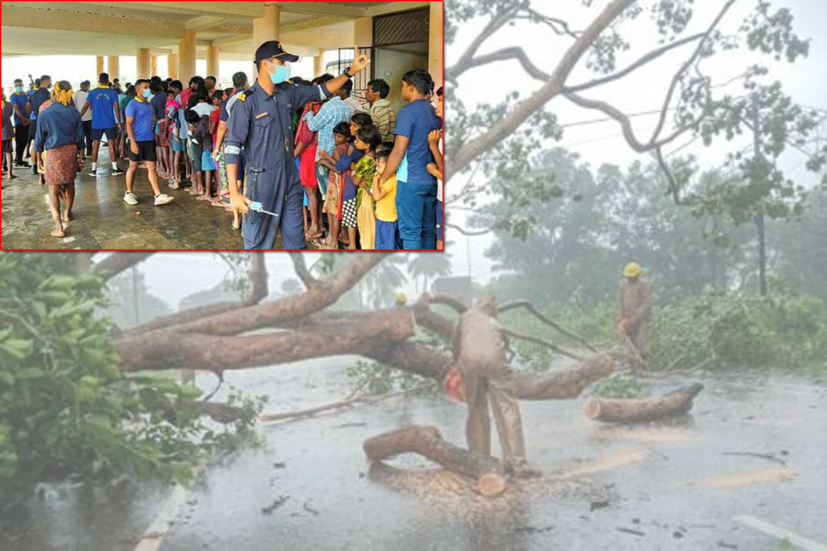 ঘূর্ণিঝড় দানা ও প্লাবনে ওড়িশায় ৩৫.৯৫ লক্ষ মানুষ ক্ষতিগ্রস্ত