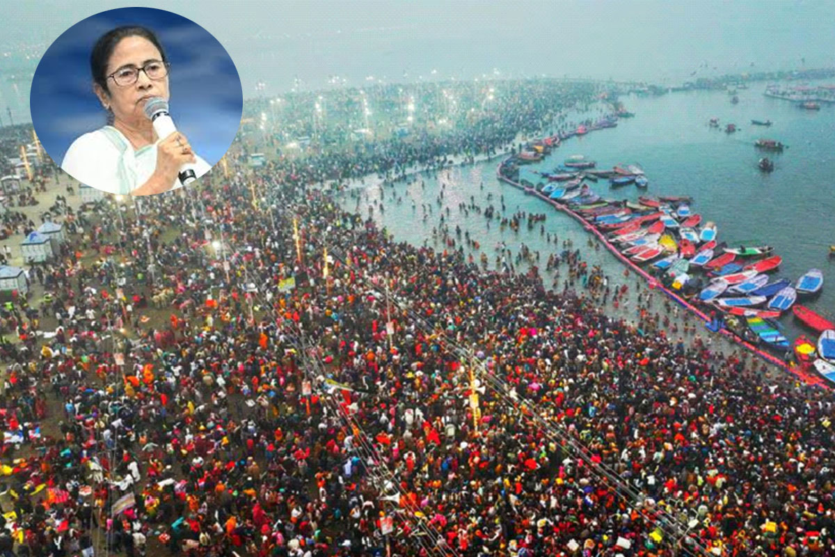 ১৪৪ বছরে মহাকুম্ভ নিয়ে সংশয় প্রকাশ মমতার, নিশানা যোগীকে